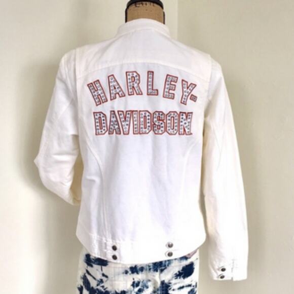 Harley-Davidson Jackets & Blazers - Harley Davidson Moto Jacket M - MEDIUM AUTHENTIC EUC